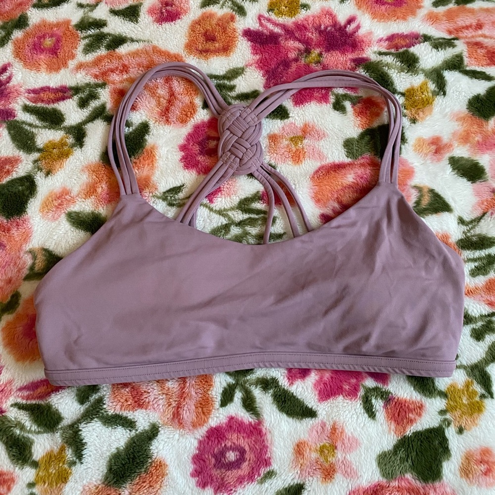 Lululemon Lilac Sports Bra